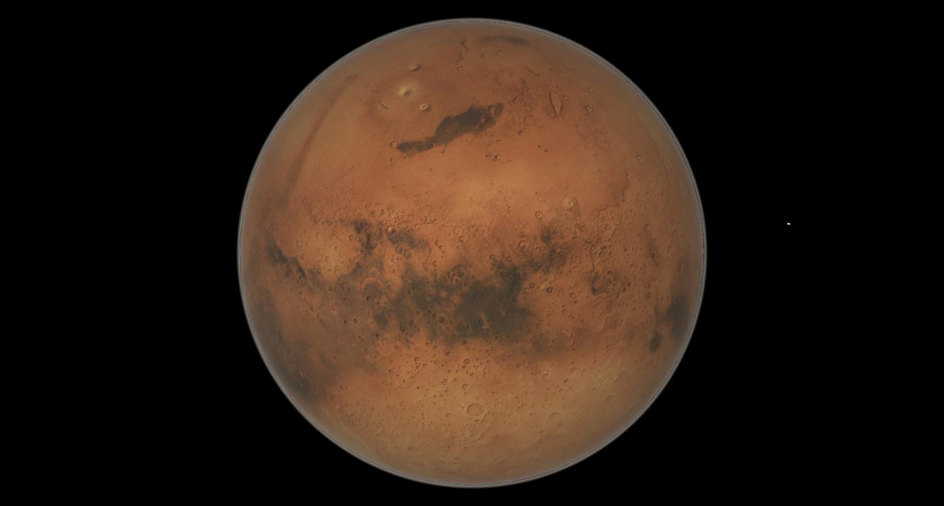 Emirati Probe Hope Sends its First Image of Mars